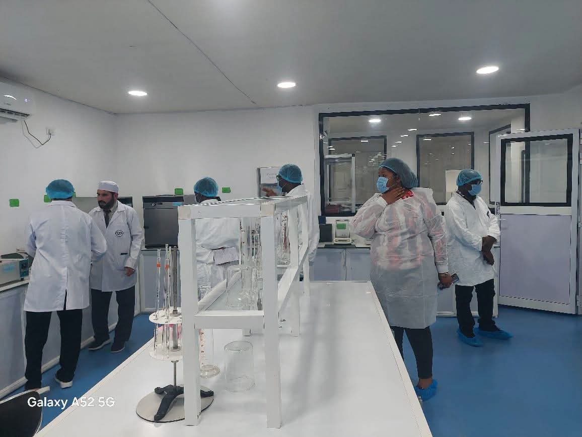 Quality control laboratory, Monrovia