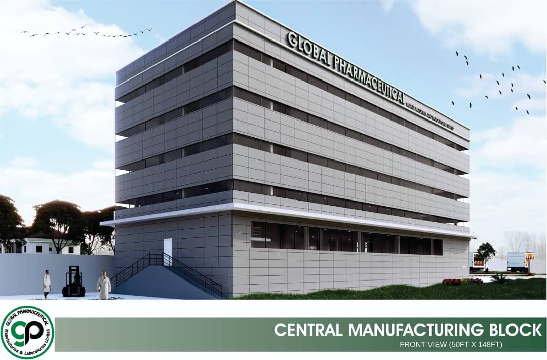 Global Pharmaceutical central manufacturing block in Liberia